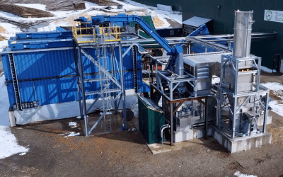 From Green Chips to High Quality Biochar: Integrated Drying Solution for a Start-Up in Maine